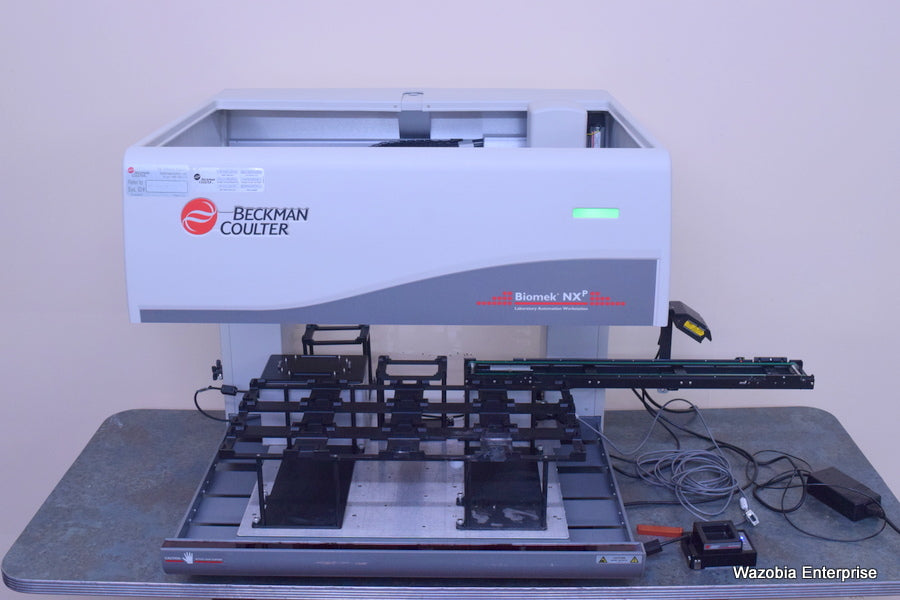 BECKMAN COULTER BIOMEK NXP LABORATORY AUTOMATION WORKSTATION A31541 ACCUFRAME