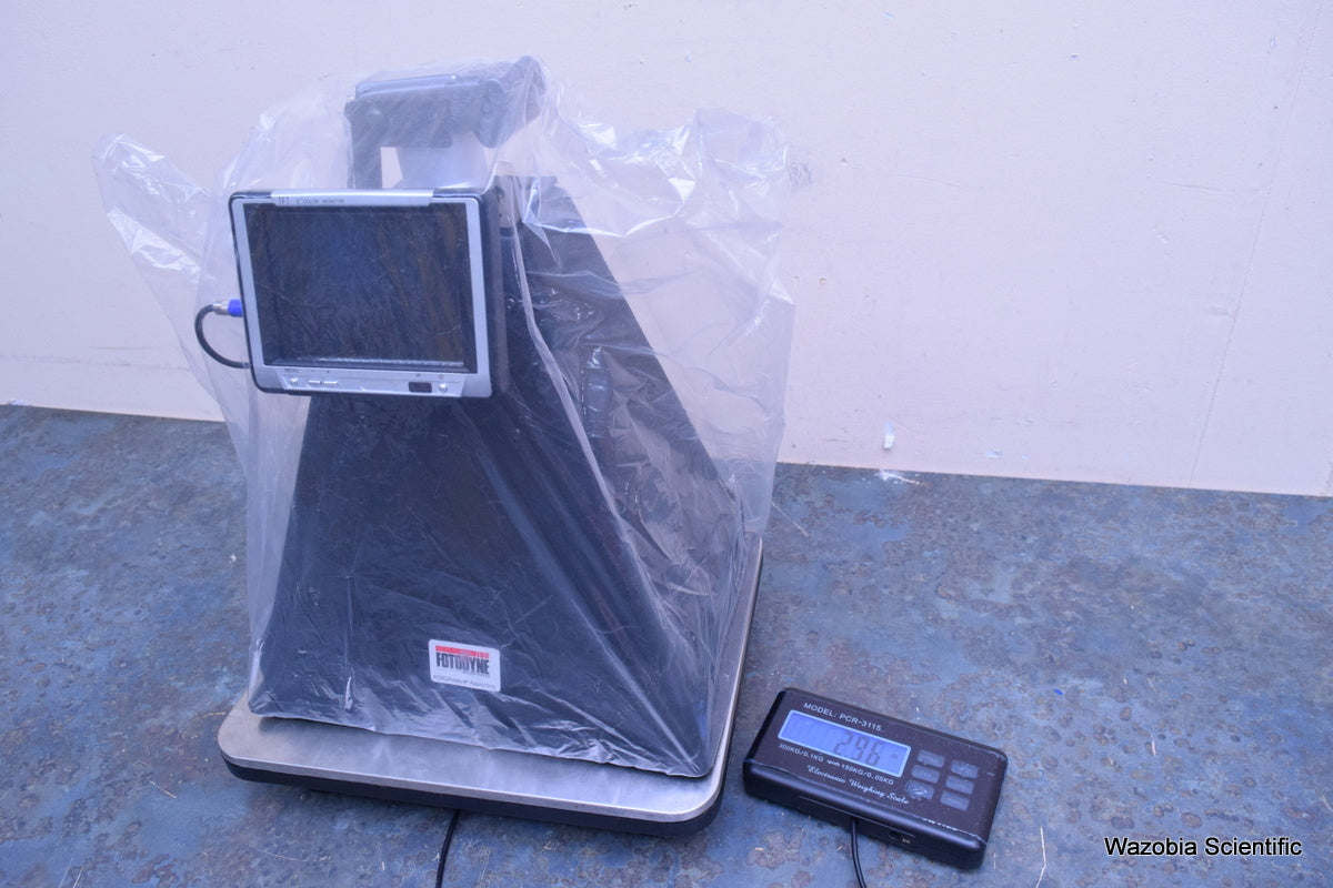FOTODYNE FOTO/ANALYST APPRENTICE DIGITAL  SYSTEM HOOD FOR UV TRANSILLUMINA