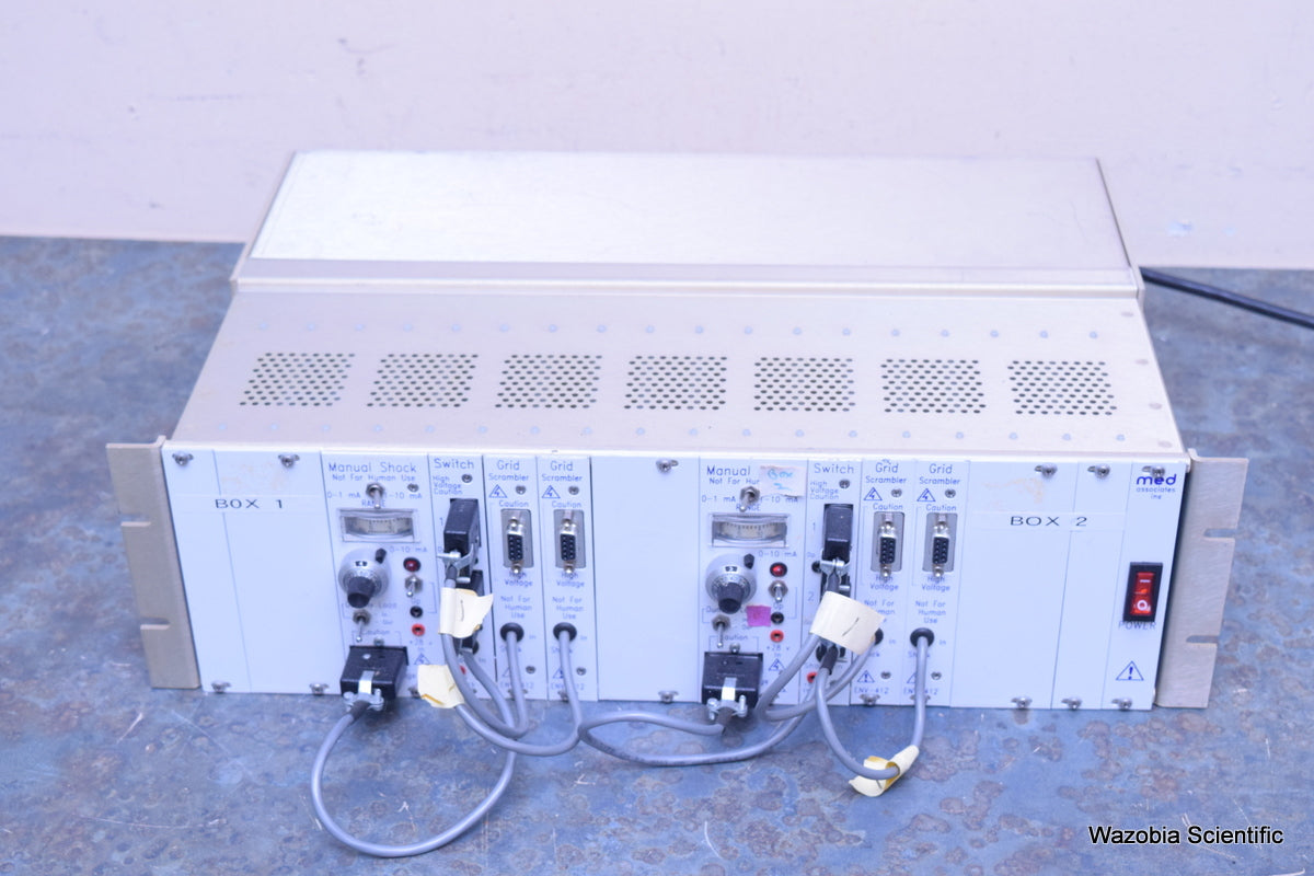 MED ASSOCIATES SG-6000/C ENV-412 GRID SCRAMBLER MANUAL SHOCK