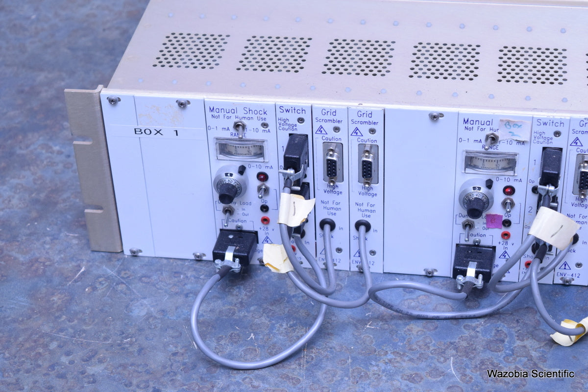 MED ASSOCIATES SG-6000/C ENV-412 GRID SCRAMBLER MANUAL SHOCK