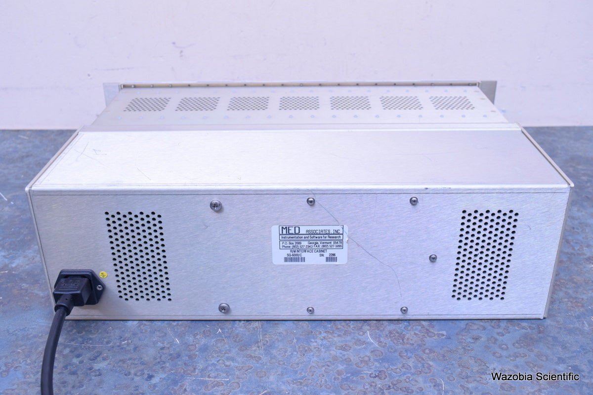 MED ASSOCIATES SG-6000/C ENV-412 GRID SCRAMBLER MANUAL SHOCK