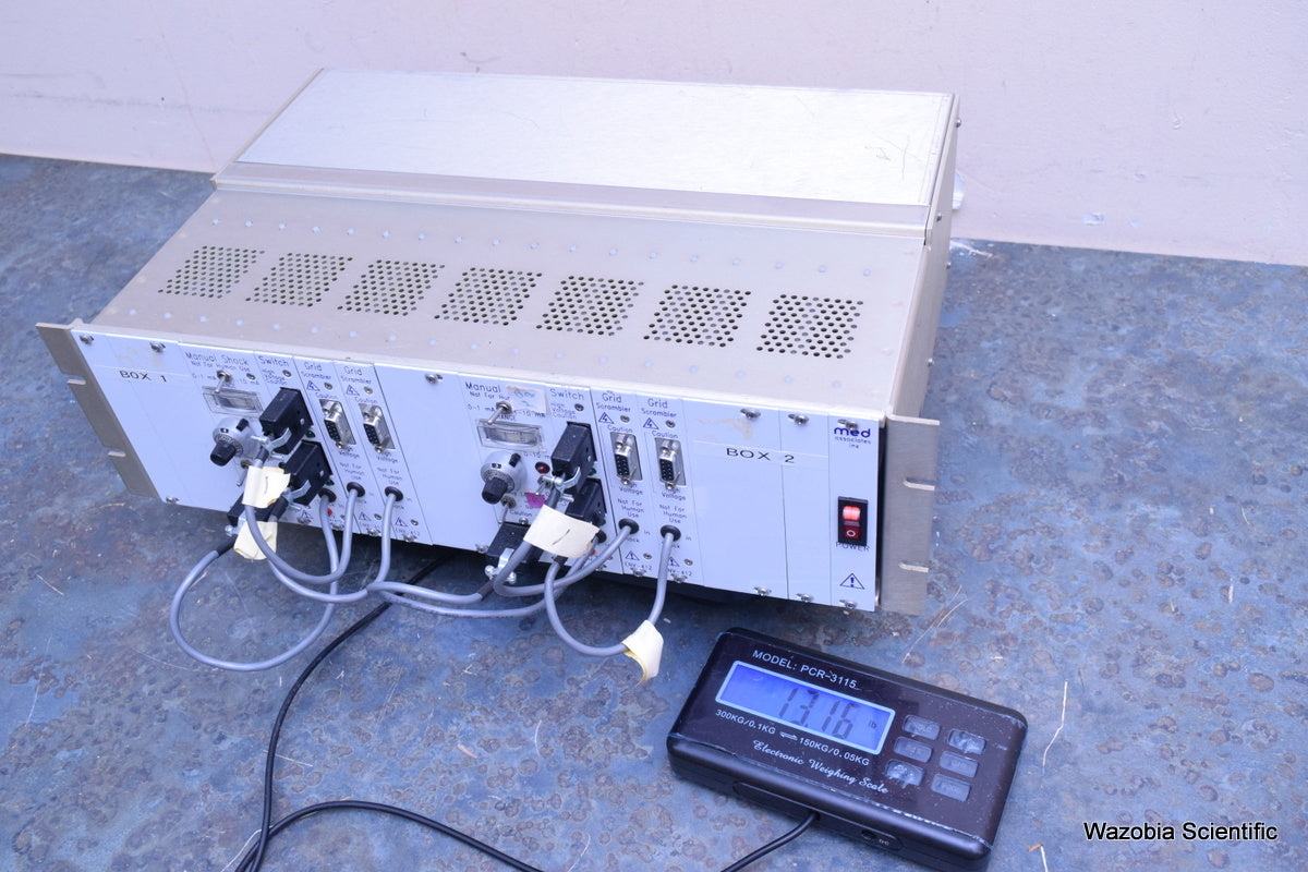 MED ASSOCIATES SG-6000/C ENV-412 GRID SCRAMBLER MANUAL SHOCK