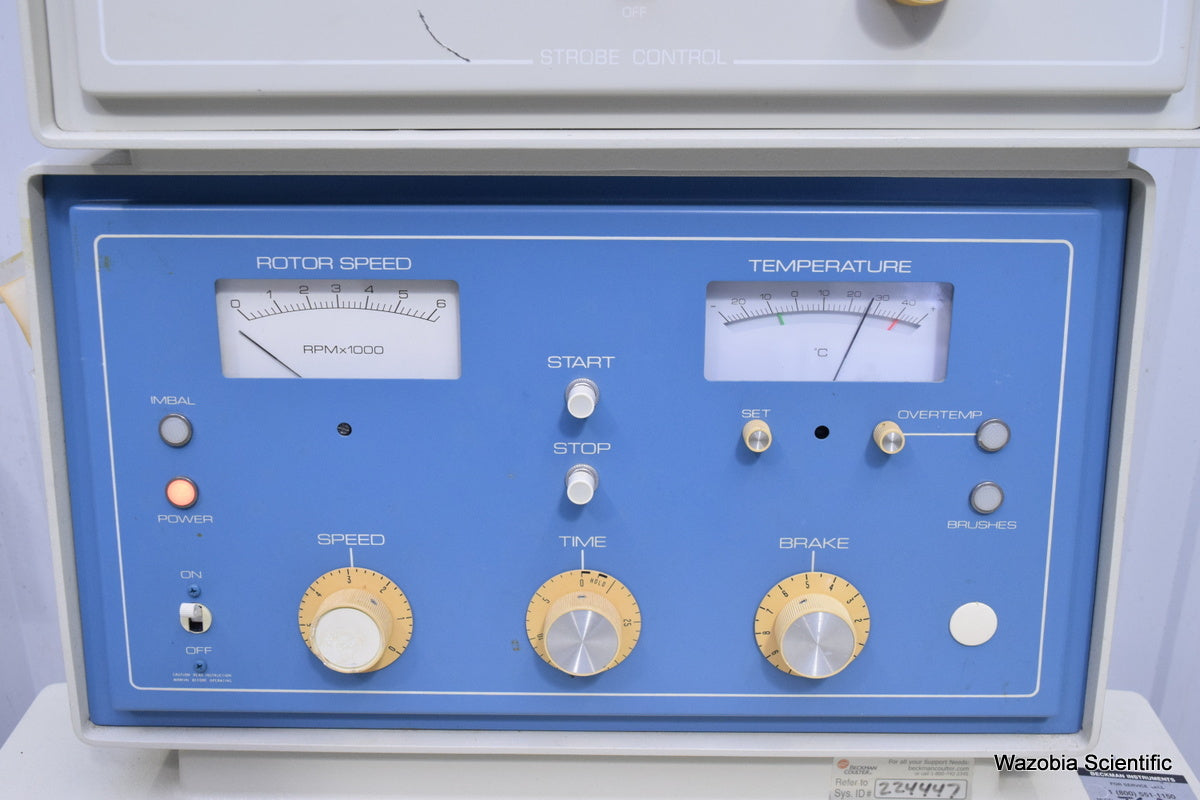 BECKMAN MODEL J-6B HIGH SPEED CENTRIFUGE