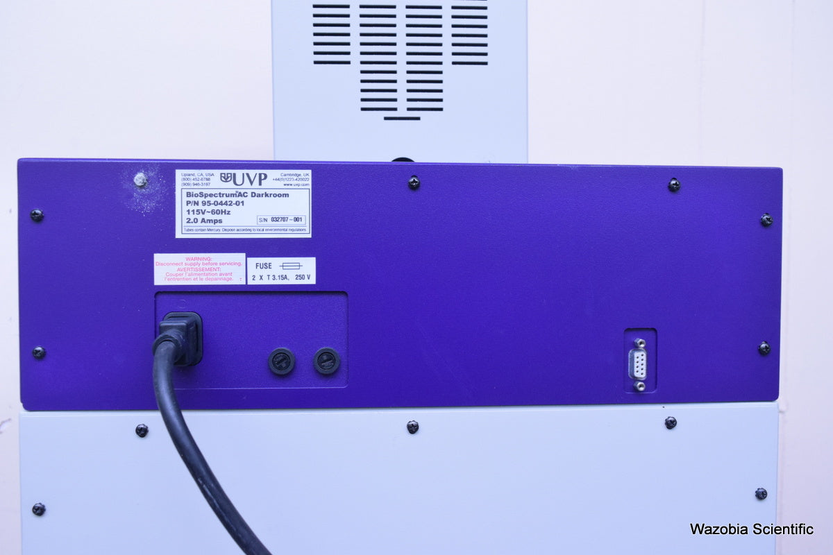 UVP BIOSPECTRUM AC IMAGING SYSTEM WITH GEL HR  6100 SERIES W/LM-26E 97-023