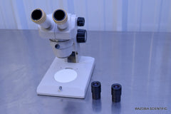 NIKON SMZ-1B STEREO ZOOM BINOCULAR MICROSCOPE WITH 10X/21 OCULARS