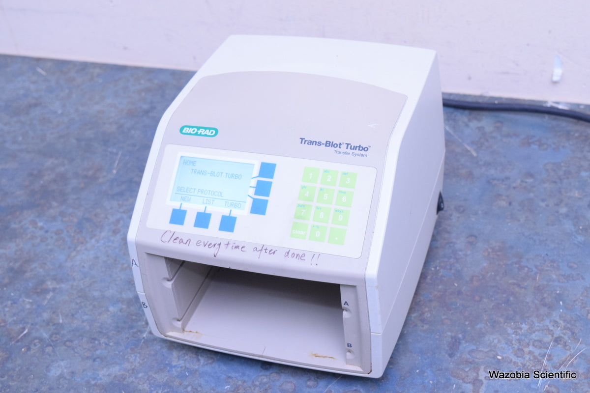 BIO-RAD TRANS-BLOT TURBO TRANSFER SYSTEM