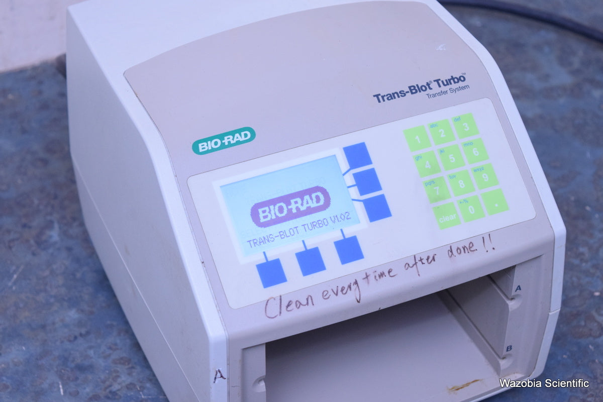 BIO-RAD TRANS-BLOT TURBO TRANSFER SYSTEM