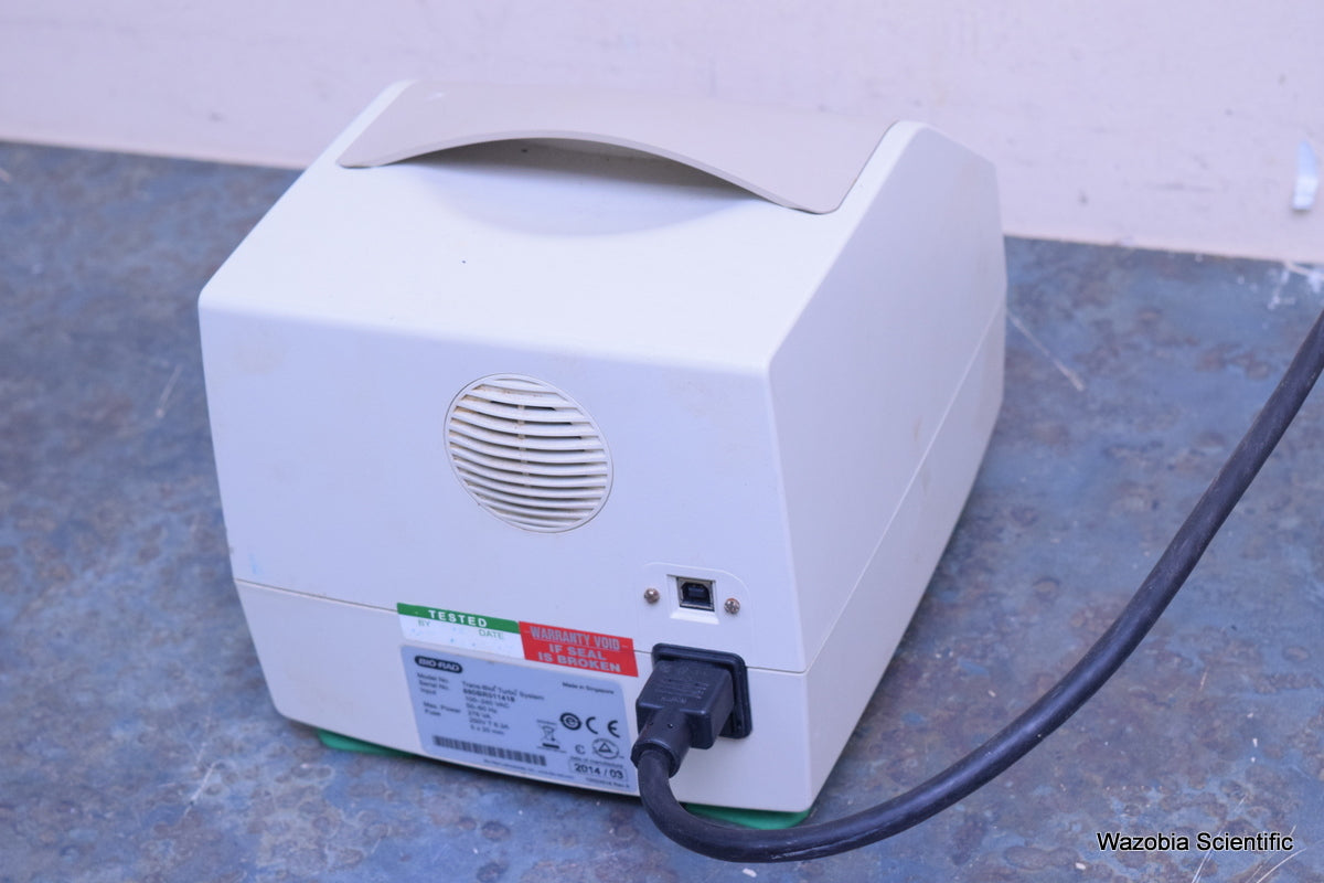 BIO-RAD TRANS-BLOT TURBO TRANSFER SYSTEM