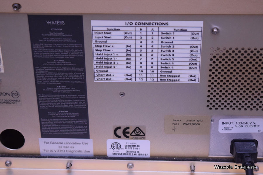 WATERS ALLIANCE 2695 SEPARATION MODULE HPLC