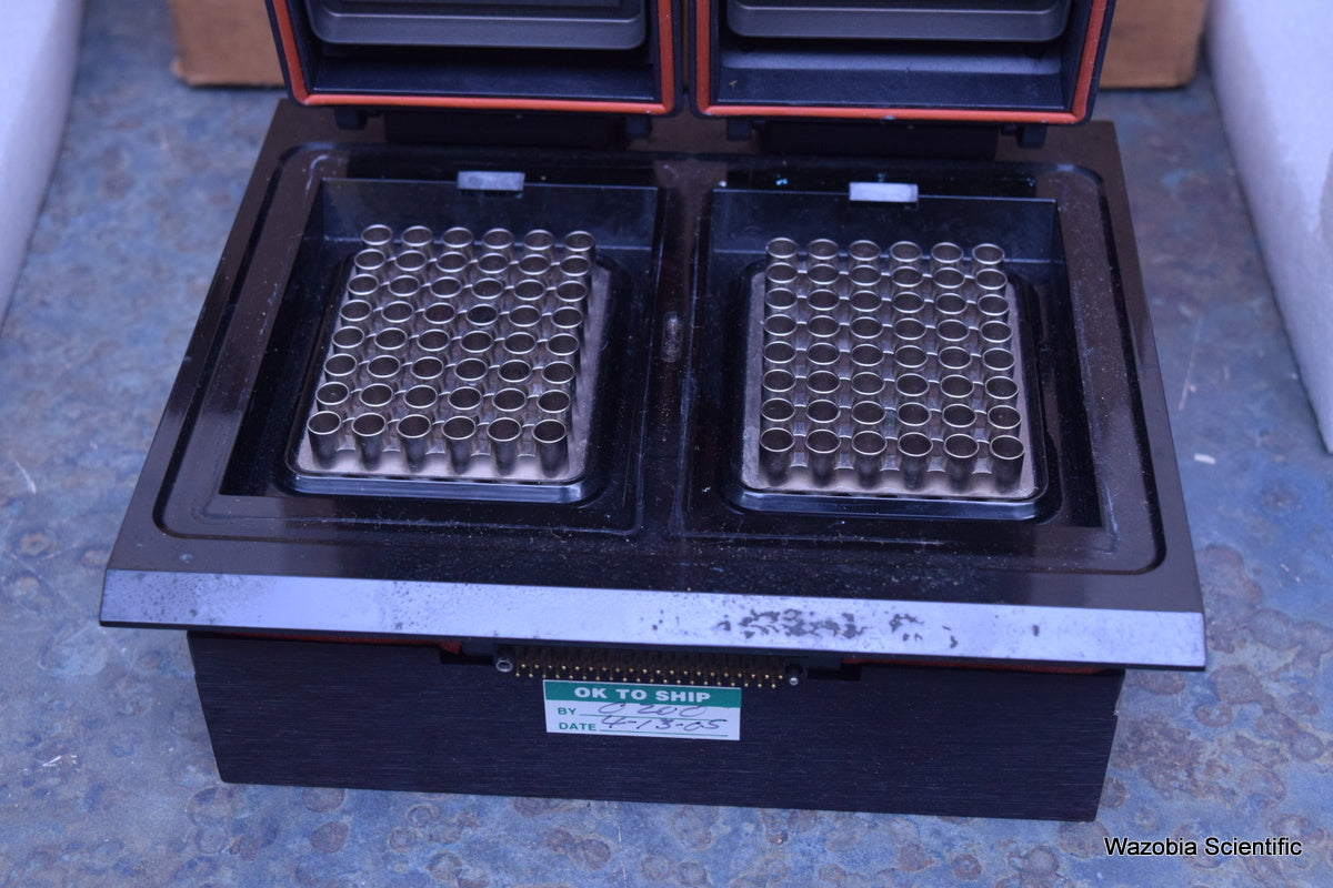 BIO-RAD MJ RESEARCH ALPHA UNIT BLOCK FOR PTC DNA ENGINE SYSTEMS DUAL 48 WELL