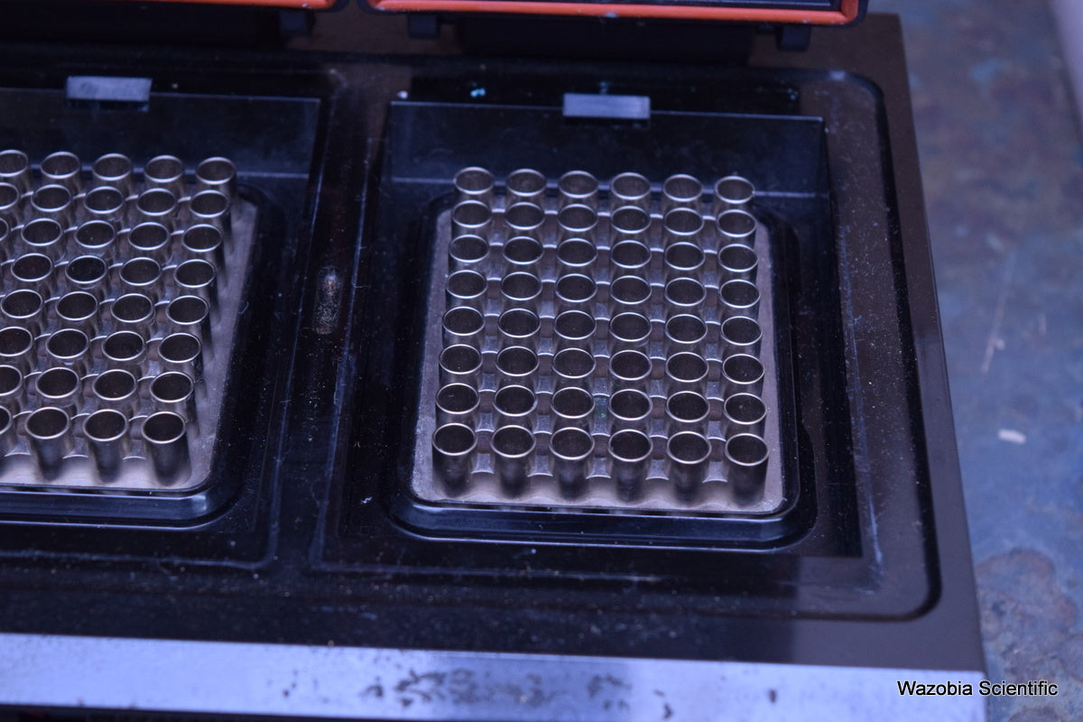 BIO-RAD MJ RESEARCH ALPHA UNIT BLOCK FOR PTC DNA ENGINE SYSTEMS DUAL 48 WELL