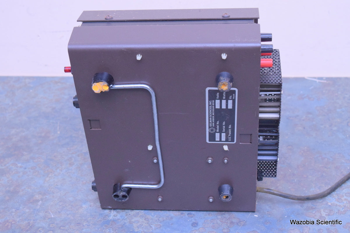 GELMAN INSTRUMENT DELUXE REGULATED POWER SUPPLY 38520