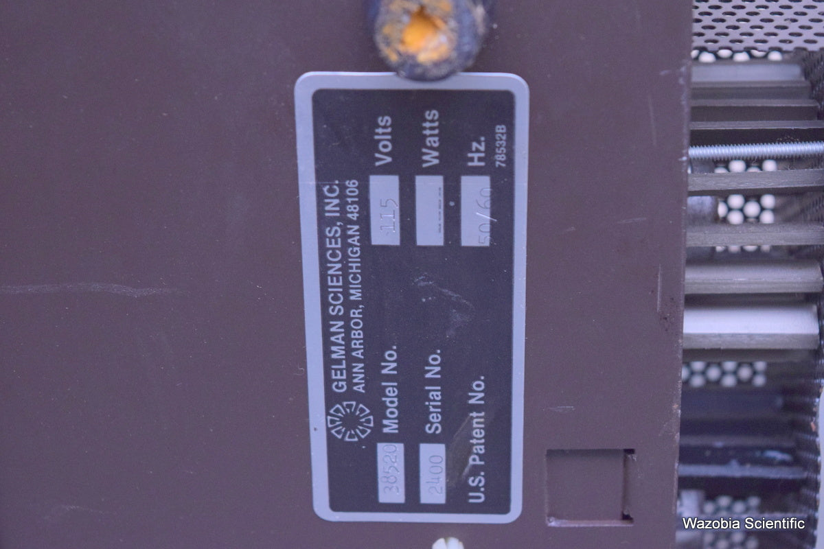 GELMAN INSTRUMENT DELUXE REGULATED POWER SUPPLY 38520