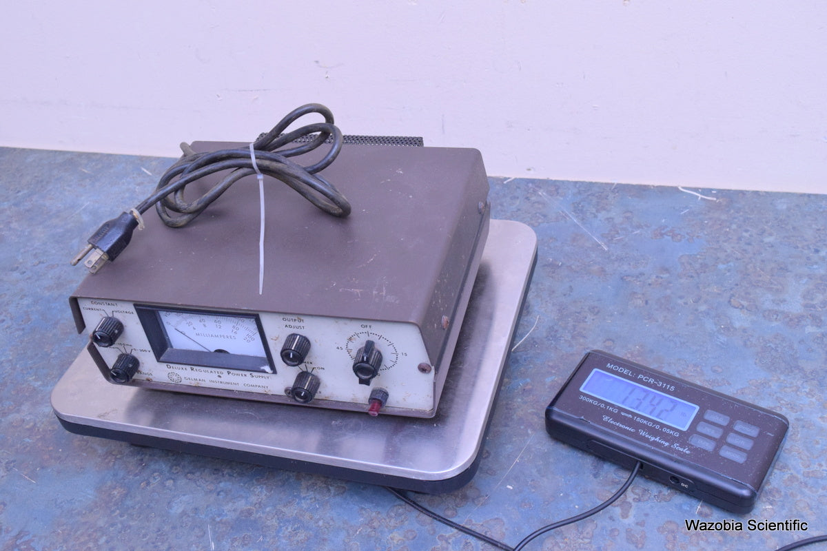 GELMAN INSTRUMENT DELUXE REGULATED POWER SUPPLY 38520