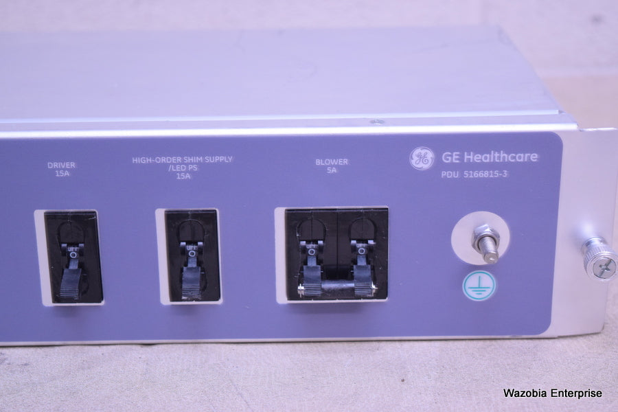 GE HEALTHCARE PDU 5166815-3 POWER DISTRIBUTION UNIT PENETRATION CABINET MRI