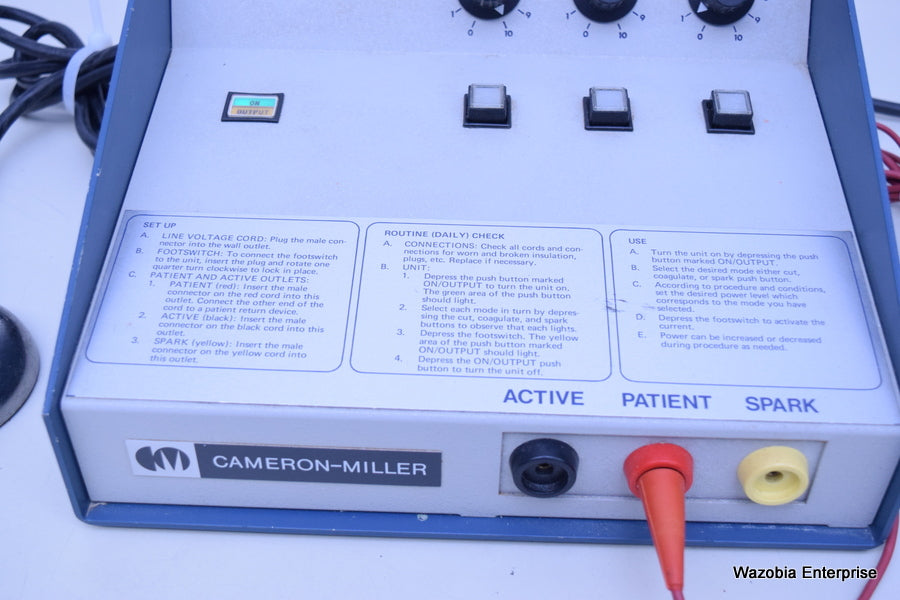CAMERON-MILLER MODEL 26-0269 WITH GEM SWITCH