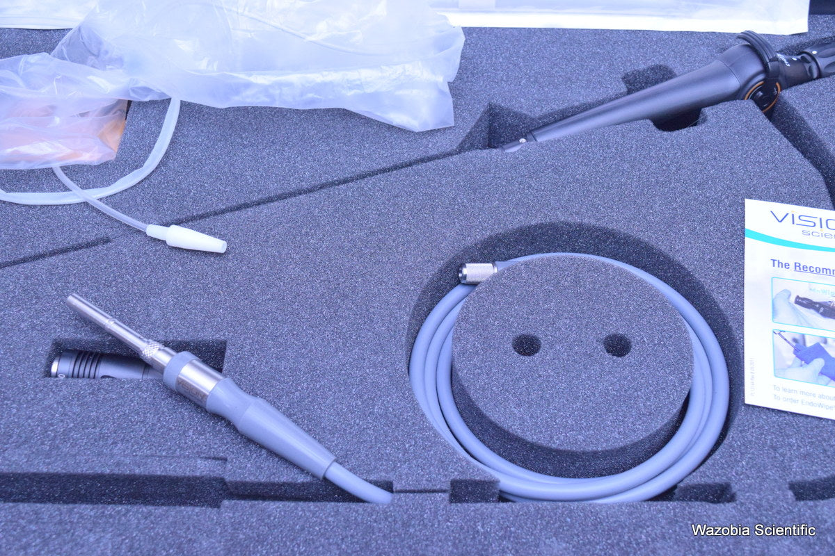 VISION SCIENCES FLEXIBLE FIBEROPTIC BRONCHOSCOPE BRS-4000 BLS-1000 LIGHT SOURCE