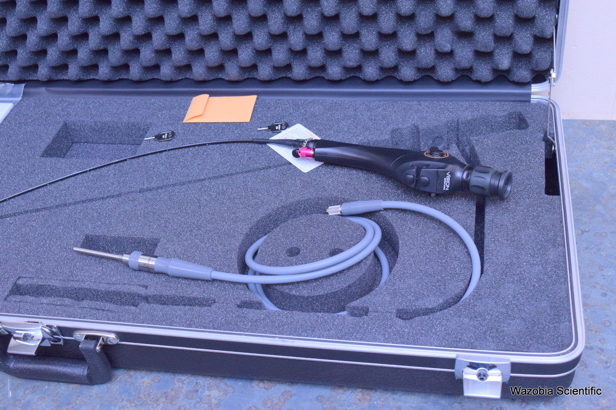 VISION SCIENCES FLEXIBLE FIBEROPTIC BRONCHOSCOPE BRS-4000 BLS-1000 LIGHT SOURCE
