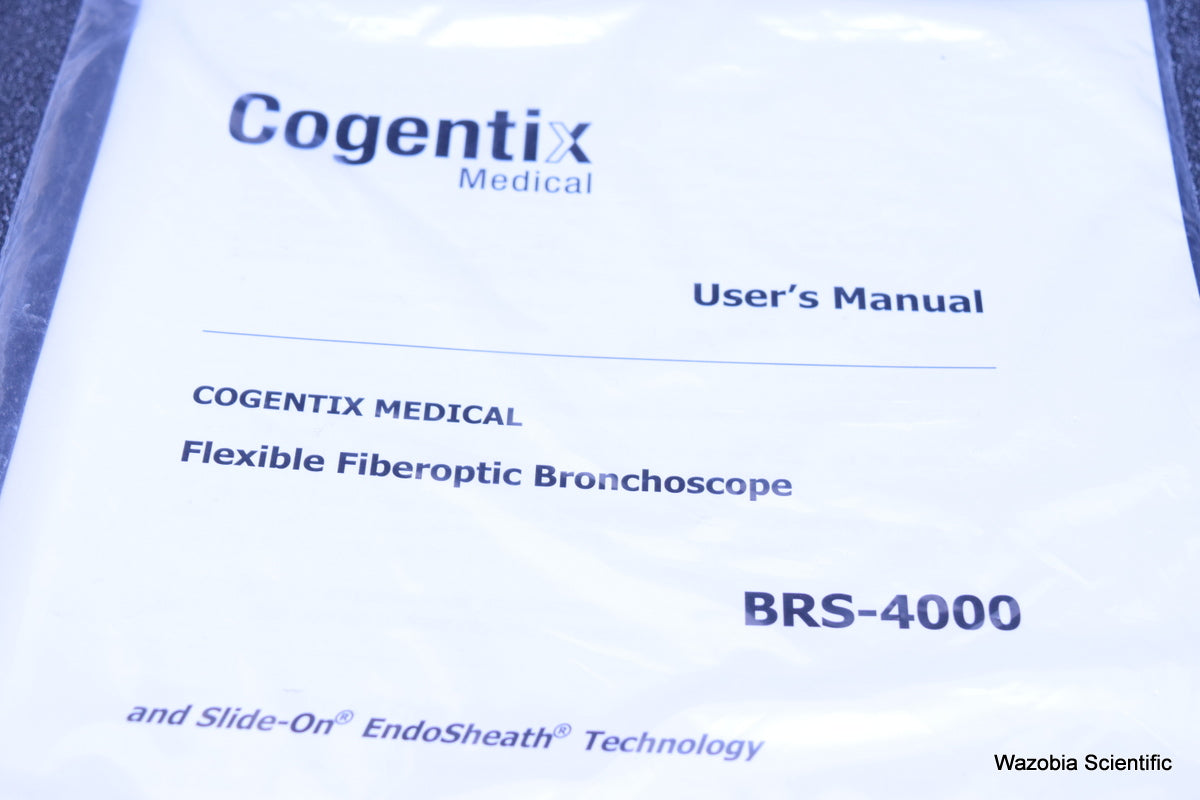 VISION SCIENCES FLEXIBLE FIBEROPTIC BRONCHOSCOPE BRS-4000 BLS-1000 LIGHT SOURCE