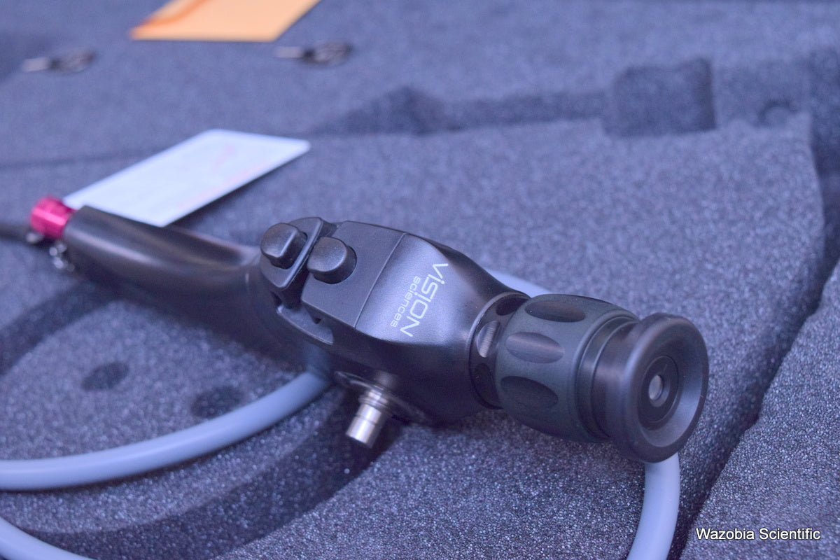 VISION SCIENCES FLEXIBLE FIBEROPTIC BRONCHOSCOPE BRS-4000 BLS-1000 LIGHT SOURCE