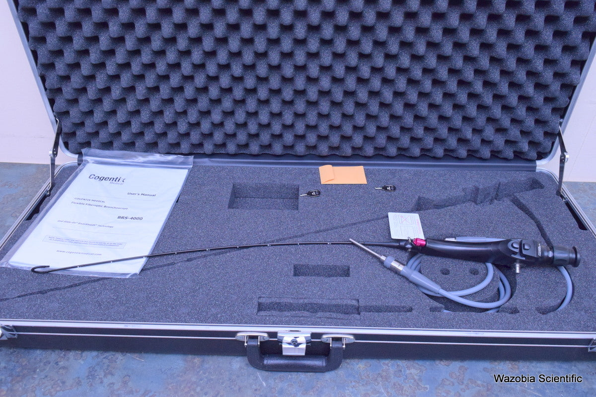VISION SCIENCES FLEXIBLE FIBEROPTIC BRONCHOSCOPE BRS-4000 BLS-1000 LIGHT SOURCE