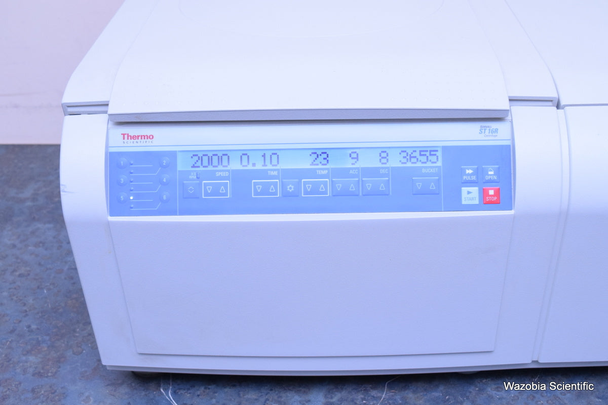 THERMO SCIENTIFIC SORVALL ST 16R REFRIGERATED LABORATORY CENTRIFUGE 75004381