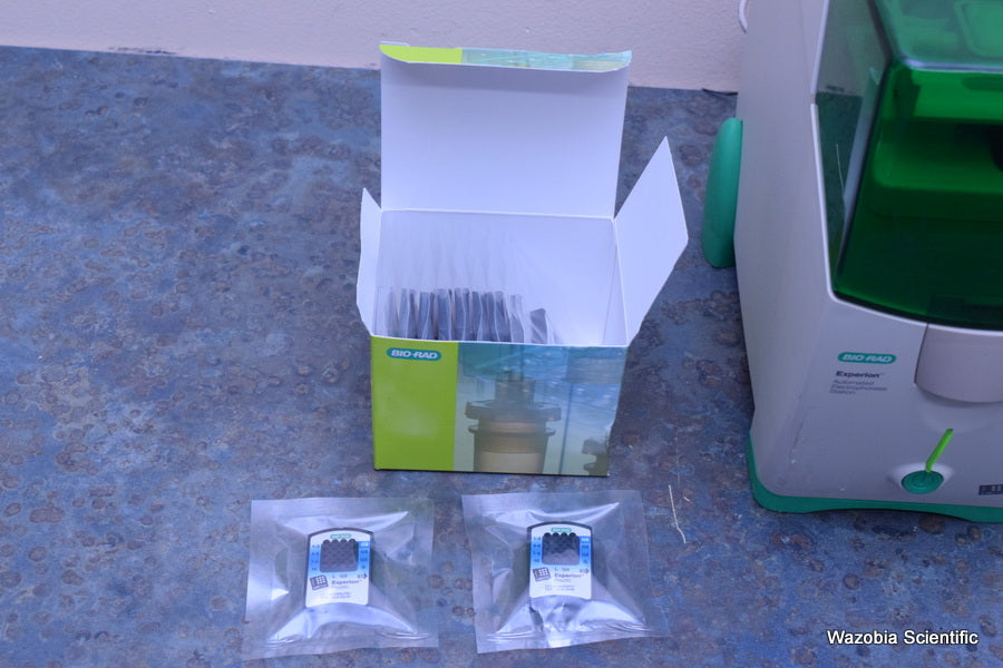 BIO-RAD EXPERION AUTOMATED ELECTROPHORESIS STATION W/ PRIMING STATION AND CHIPS