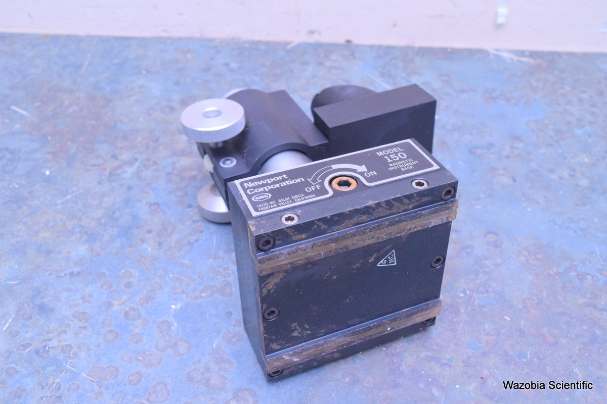 NEWPORT CORPORATION MODEL 150 MAGNETIC INSTRUMENT BASE