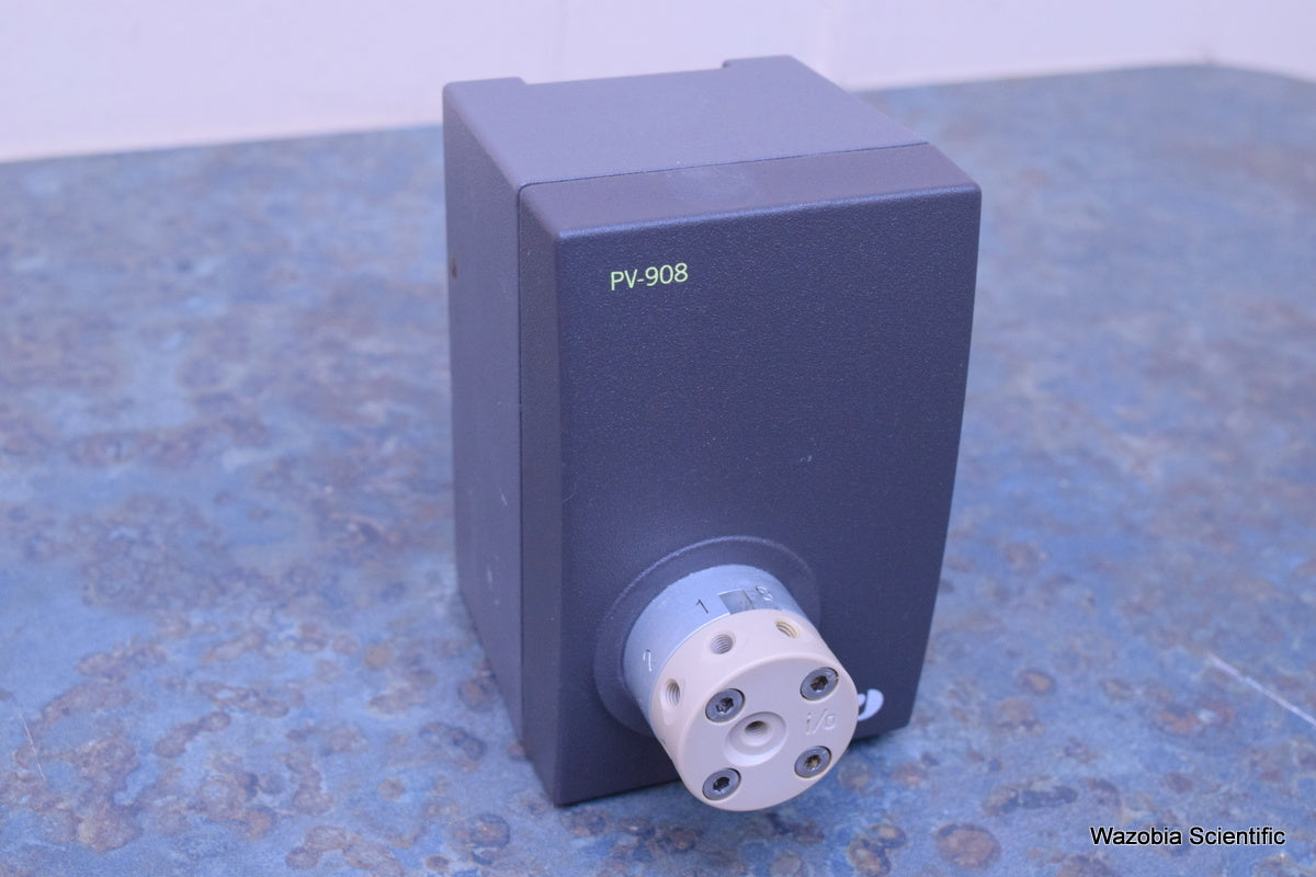 GE AKTA PV-908 MOTOR VALVE FOR FPLC CHROMATOGRAPHY