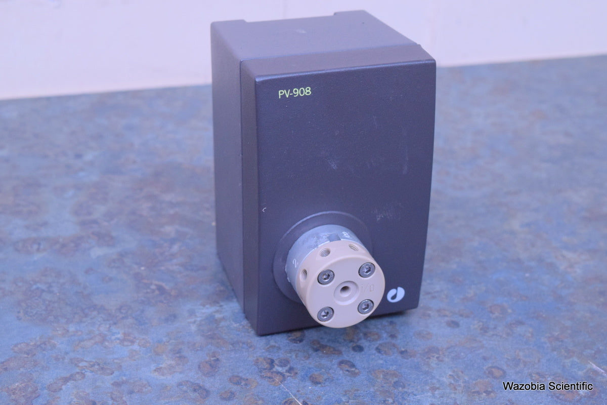 GE AKTA PV-908 MOTOR VALVE FOR FPLC CHROMATOGRAPHY