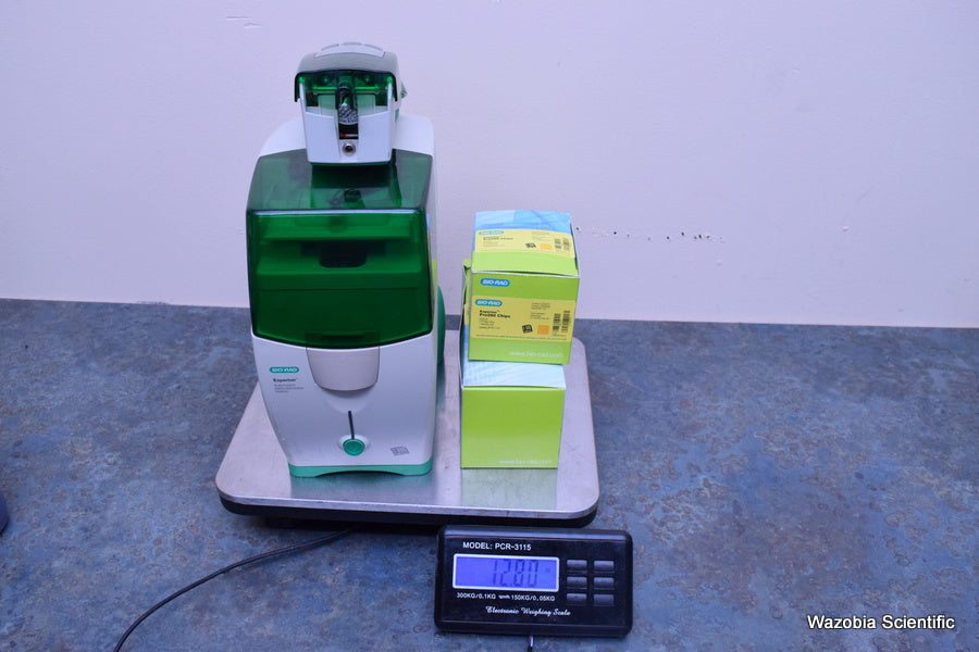 BIO-RAD EXPERION AUTOMATED ELECTROPHORESIS STATION W/ PRIMING STATION AND CHIPS