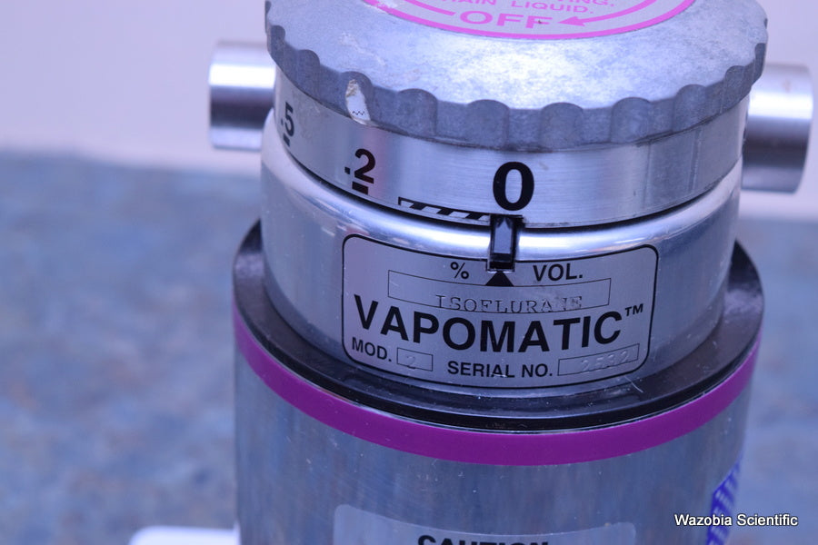 A.M. BICKFORD ISOFLUORANE VAPOMATIC MODEL 2 - VETERINARY VAPORIZER