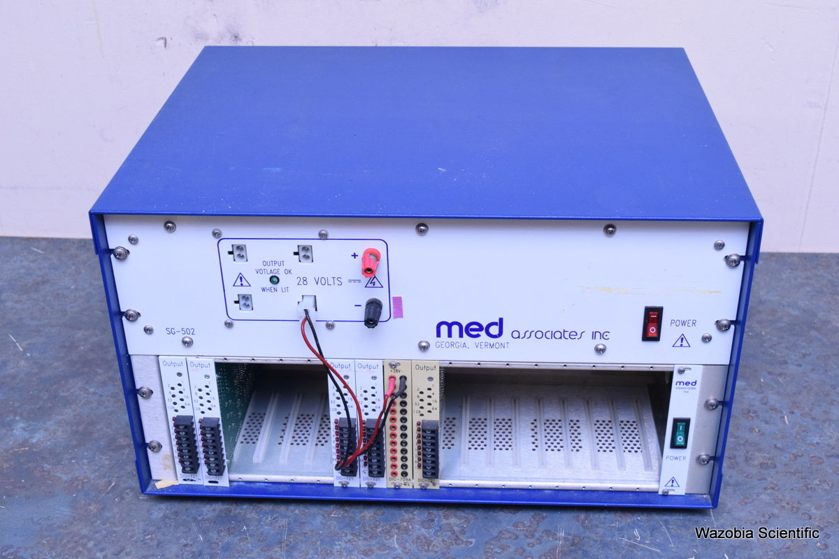 MED ASSOCIATES SG-502 DIG-720 DIG-709A R/M INTERFACE CABINET SG-6010