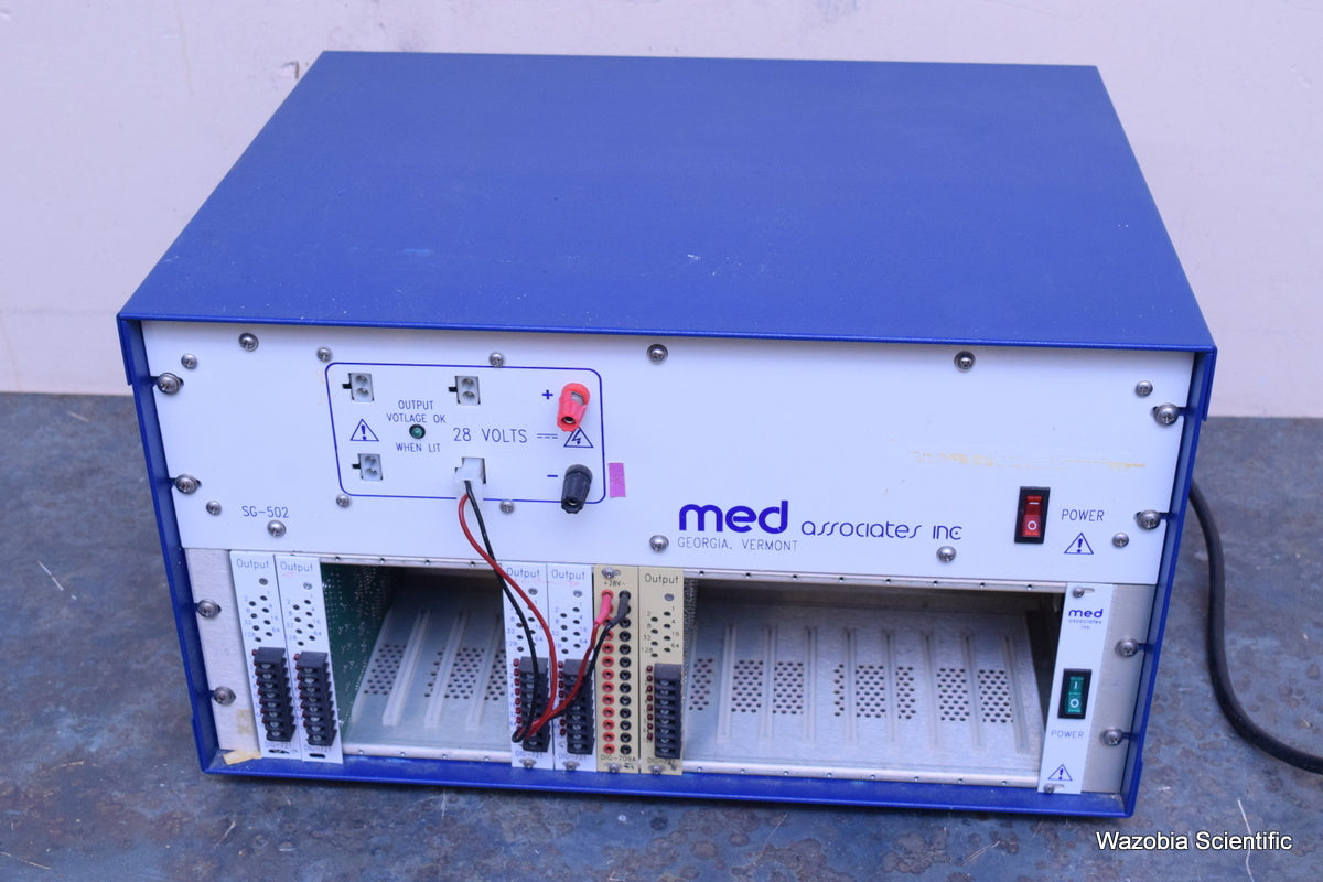 MED ASSOCIATES SG-502 DIG-720 DIG-709A R/M INTERFACE CABINET SG-6010