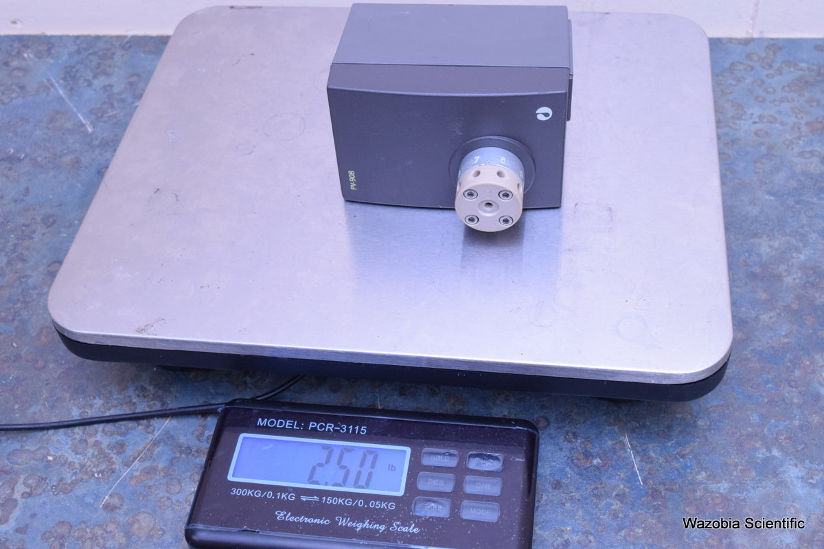 GE AKTA PV-908 MOTOR VALVE FOR FPLC CHROMATOGRAPHY