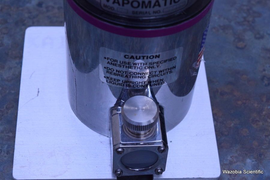 A.M. BICKFORD ISOFLUORANE VAPOMATIC MODEL 2 - VETERINARY VAPORIZER