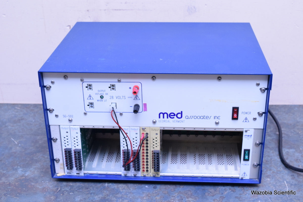 MED ASSOCIATES SG-502 DIG-720 DIG-709A R/M INTERFACE CABINET SG-6010