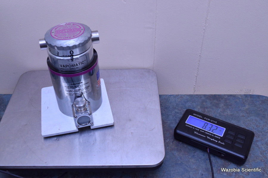 A.M. BICKFORD ISOFLUORANE VAPOMATIC MODEL 2 - VETERINARY VAPORIZER