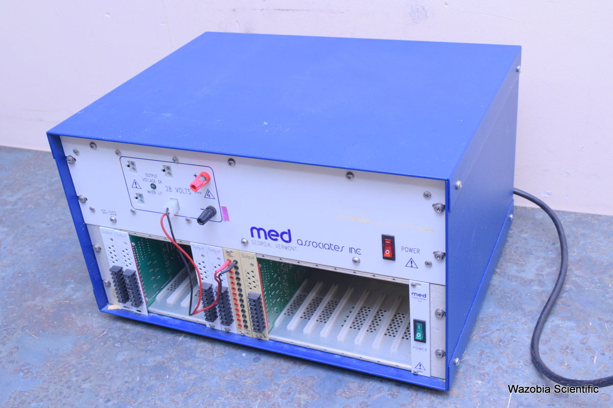 MED ASSOCIATES SG-502 DIG-720 DIG-709A R/M INTERFACE CABINET SG-6010