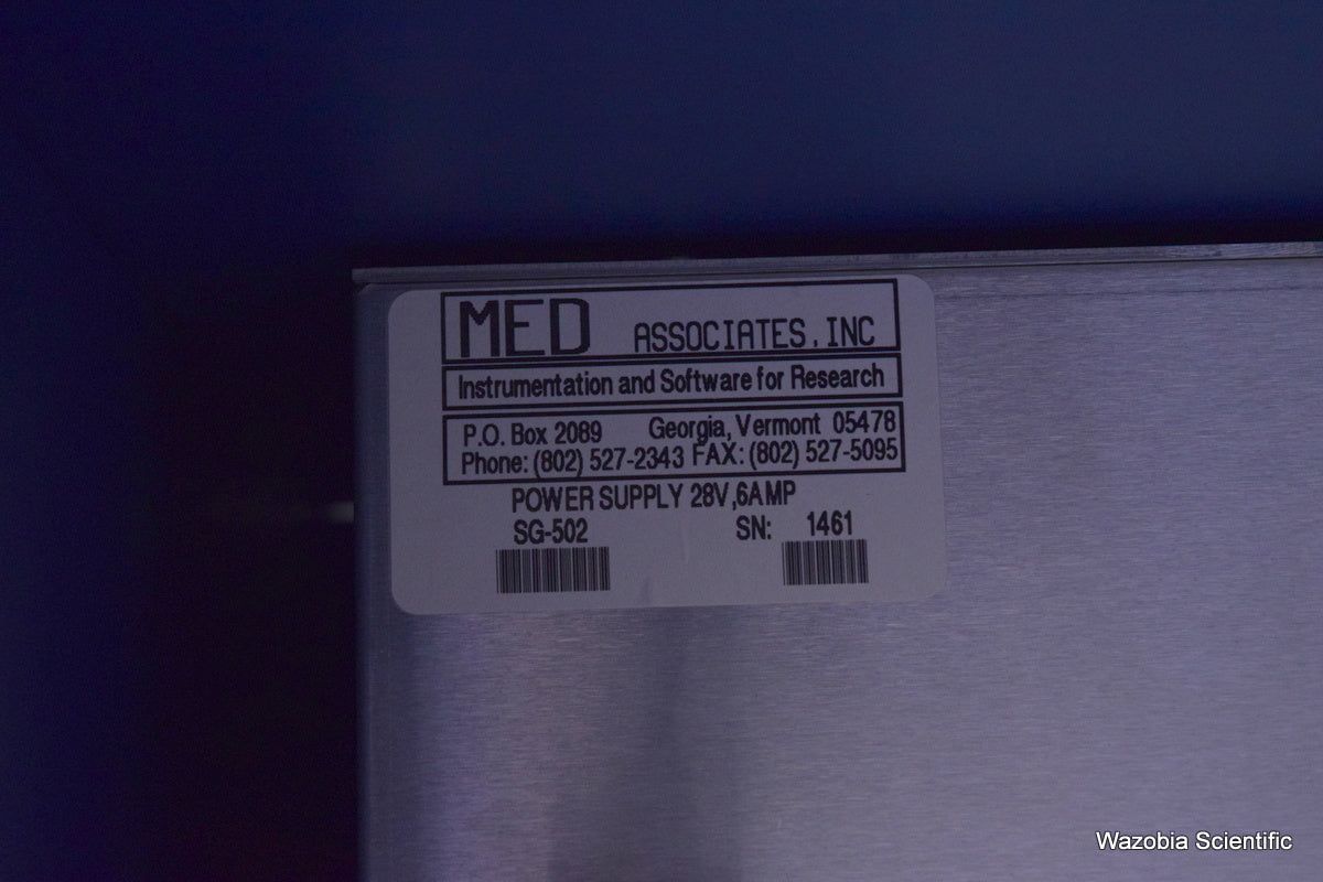 MED ASSOCIATES SG-502 DIG-720 DIG-709A R/M INTERFACE CABINET SG-6010