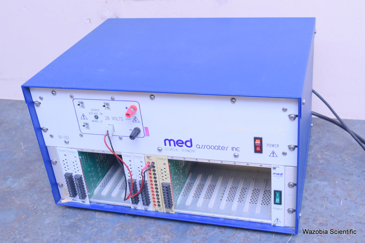 MED ASSOCIATES SG-502 DIG-720 DIG-709A R/M INTERFACE CABINET SG-6010