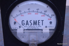 GASMET GAS FLOW METER 15 PSIG MAX 18630