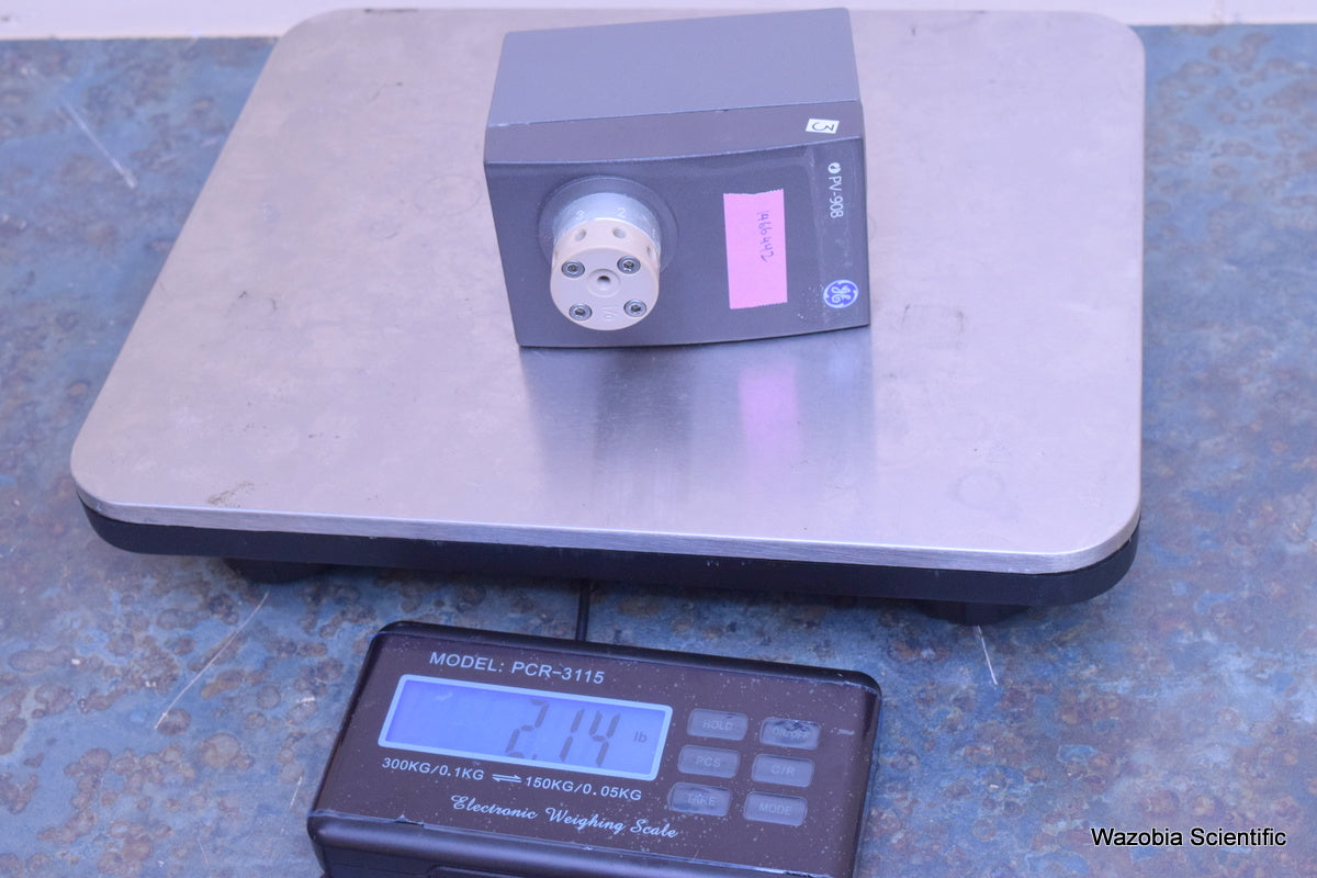 GE AKTA PV-908 MOTOR VALVE FOR FPLC CHROMATOGRAPHY