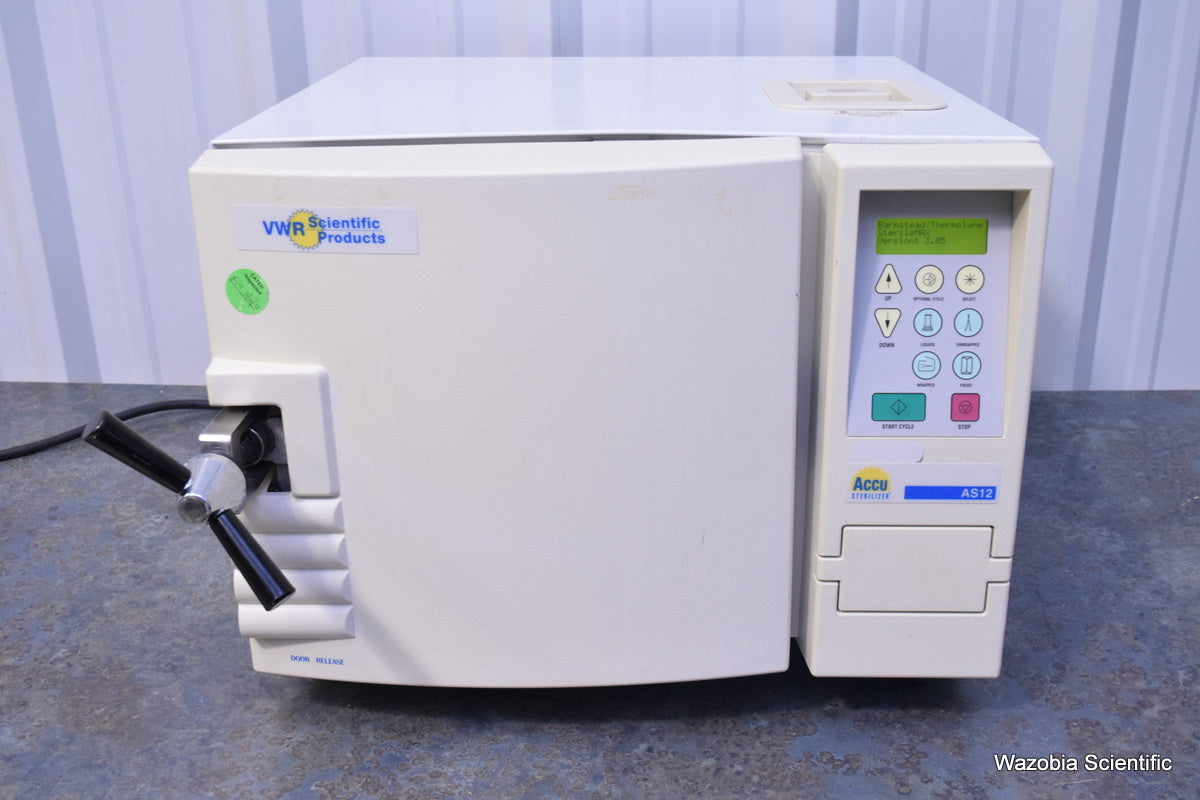 BARNSTEAD THERMOLYNE VWR  HARVEY STERILEMAX ACCU STERILIZER AS12