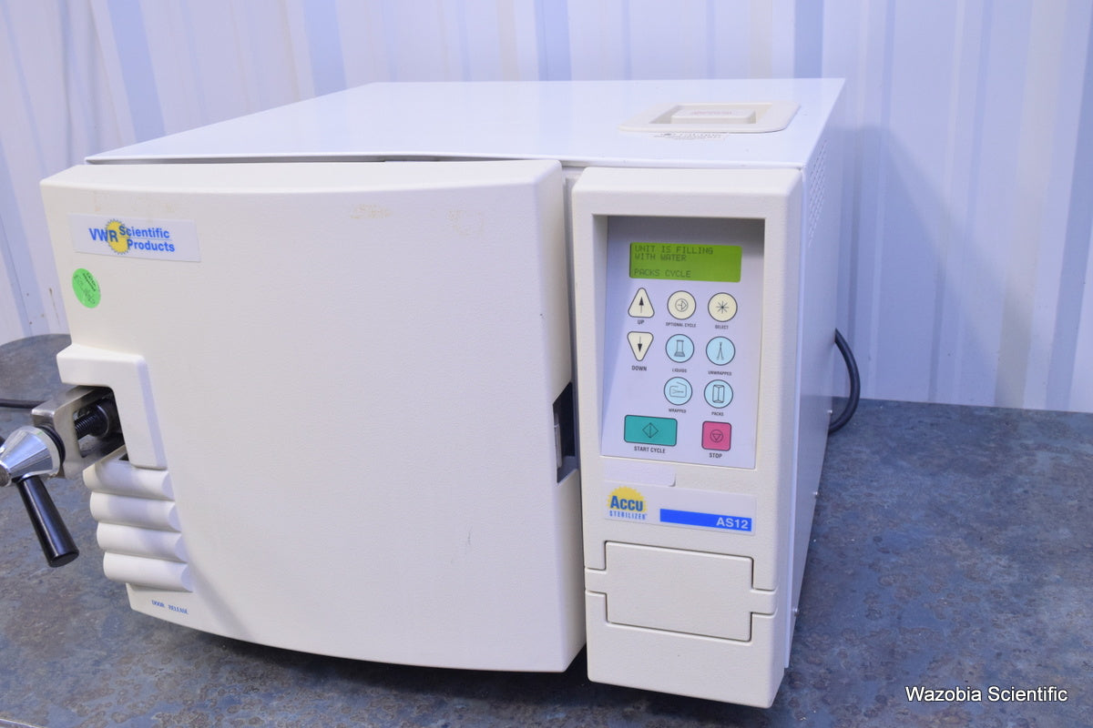 BARNSTEAD THERMOLYNE VWR  HARVEY STERILEMAX ACCU STERILIZER AS12