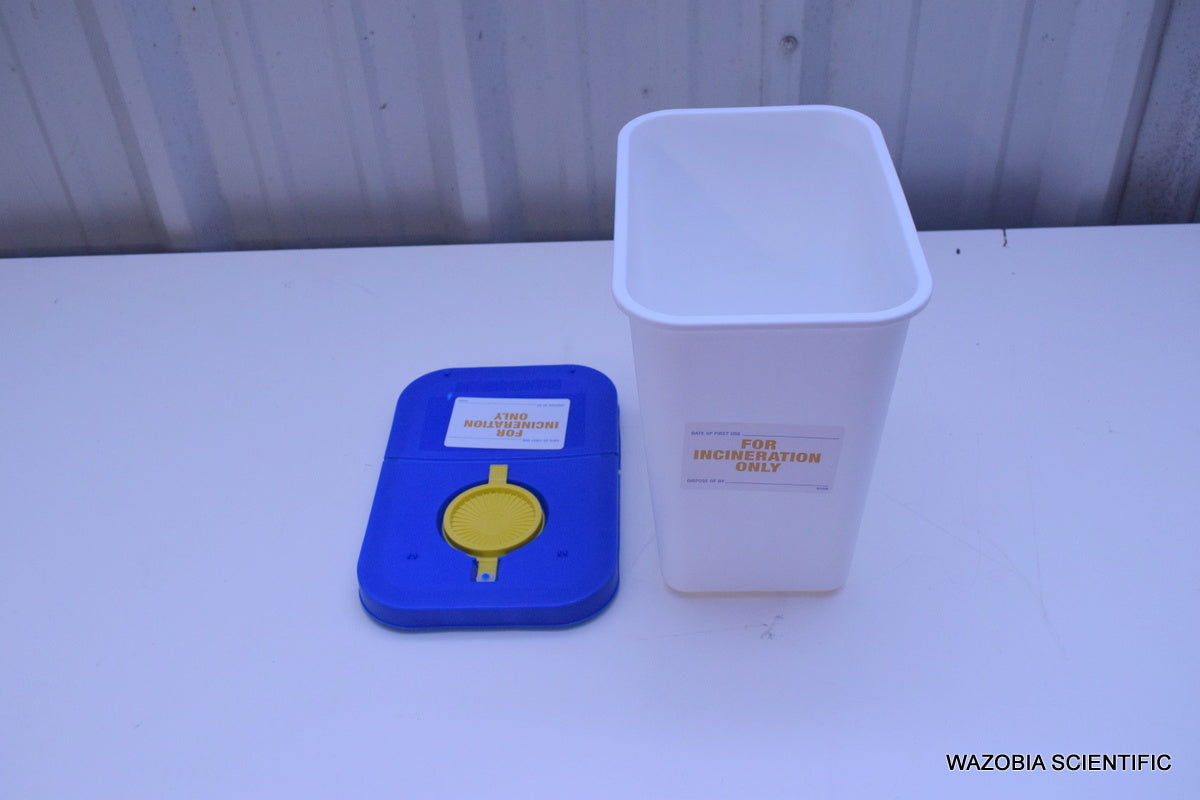 COVIDIEN SHARP SAFETY PHARMACEUTICAL WASTE CONTAINER 2 GALLON LOT OF 20
