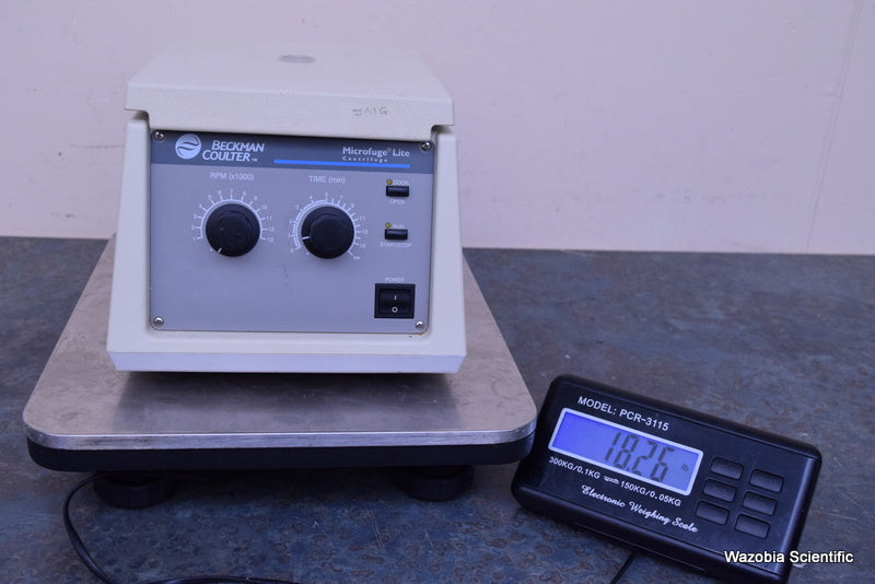 BECKMAN COULTER MICROFUGE LITE CENTRIFUGE