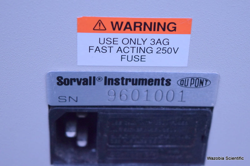 DUPONT SORVALL MC 12V CENTRIFUGE