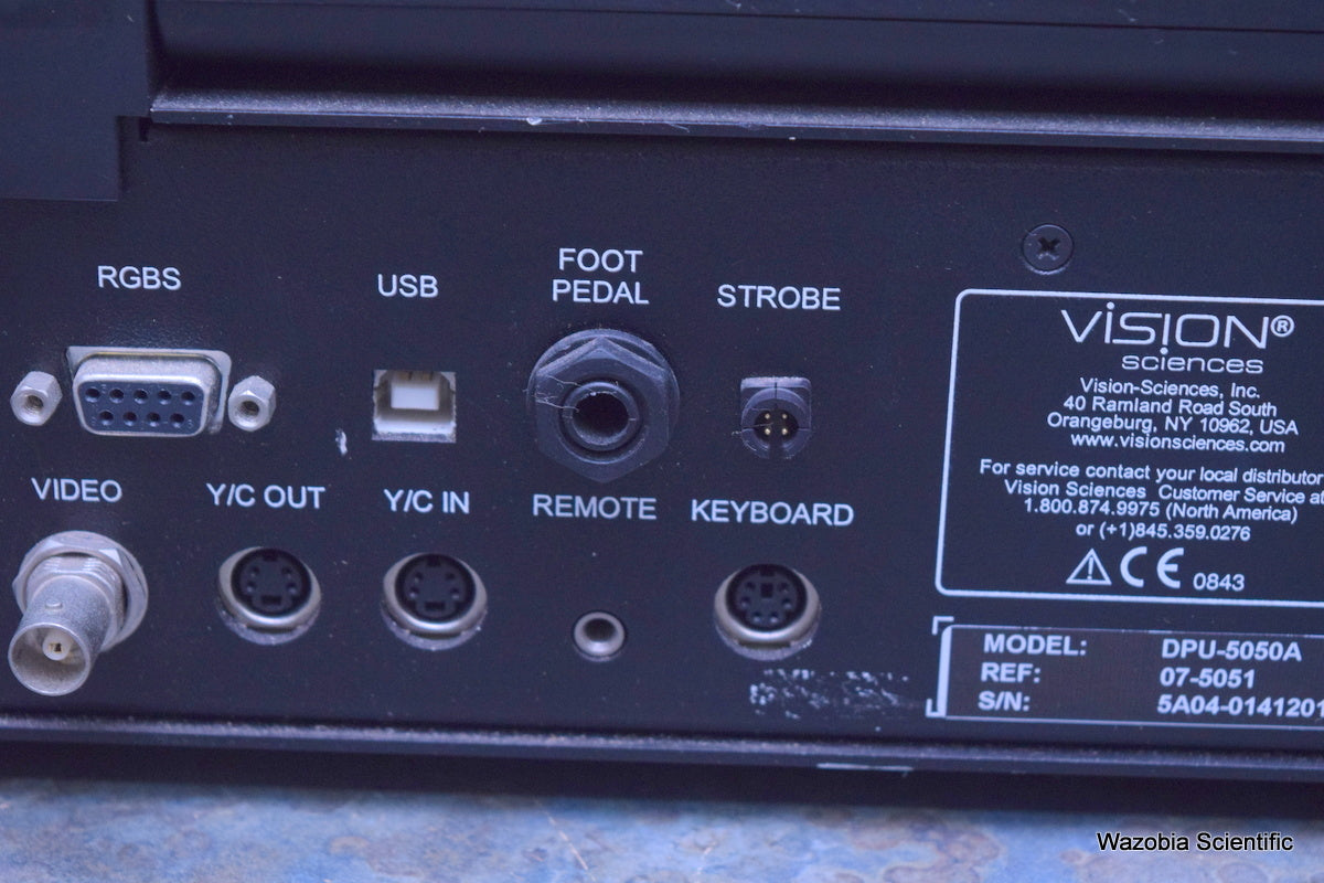 VISION SCIENCES  VIDEO PROCESSOR DPU-5050A HIGH PERFORMANCE VIDEO ENDOSCOPY