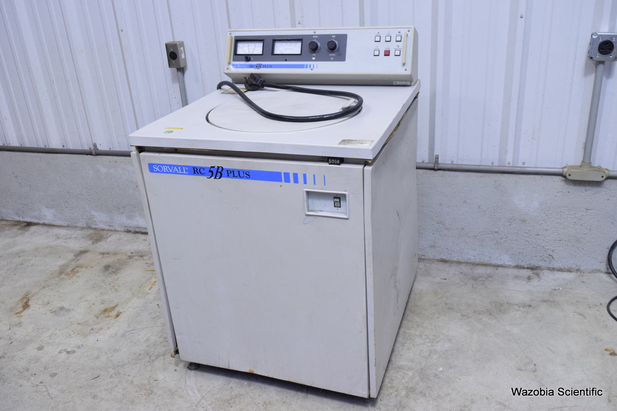 SORVALL RC5B PLUS HIGH SPEED REFRIGERATED FLOOR CENTRIFUGE RC-5B+